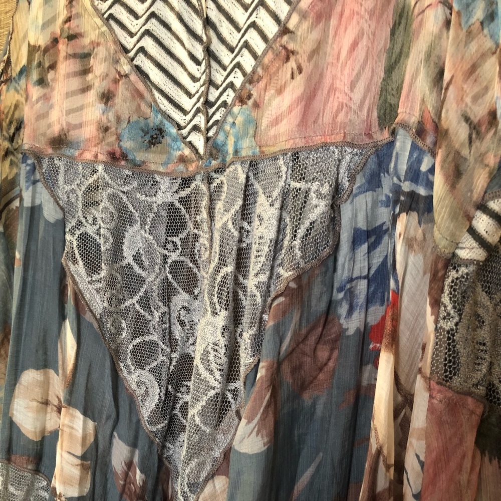 Long lace vest